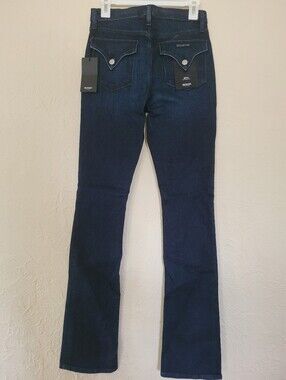 Hudson Beth High Rise Baby Boot NWT Dark Wash Mercy 28 Inseam 33